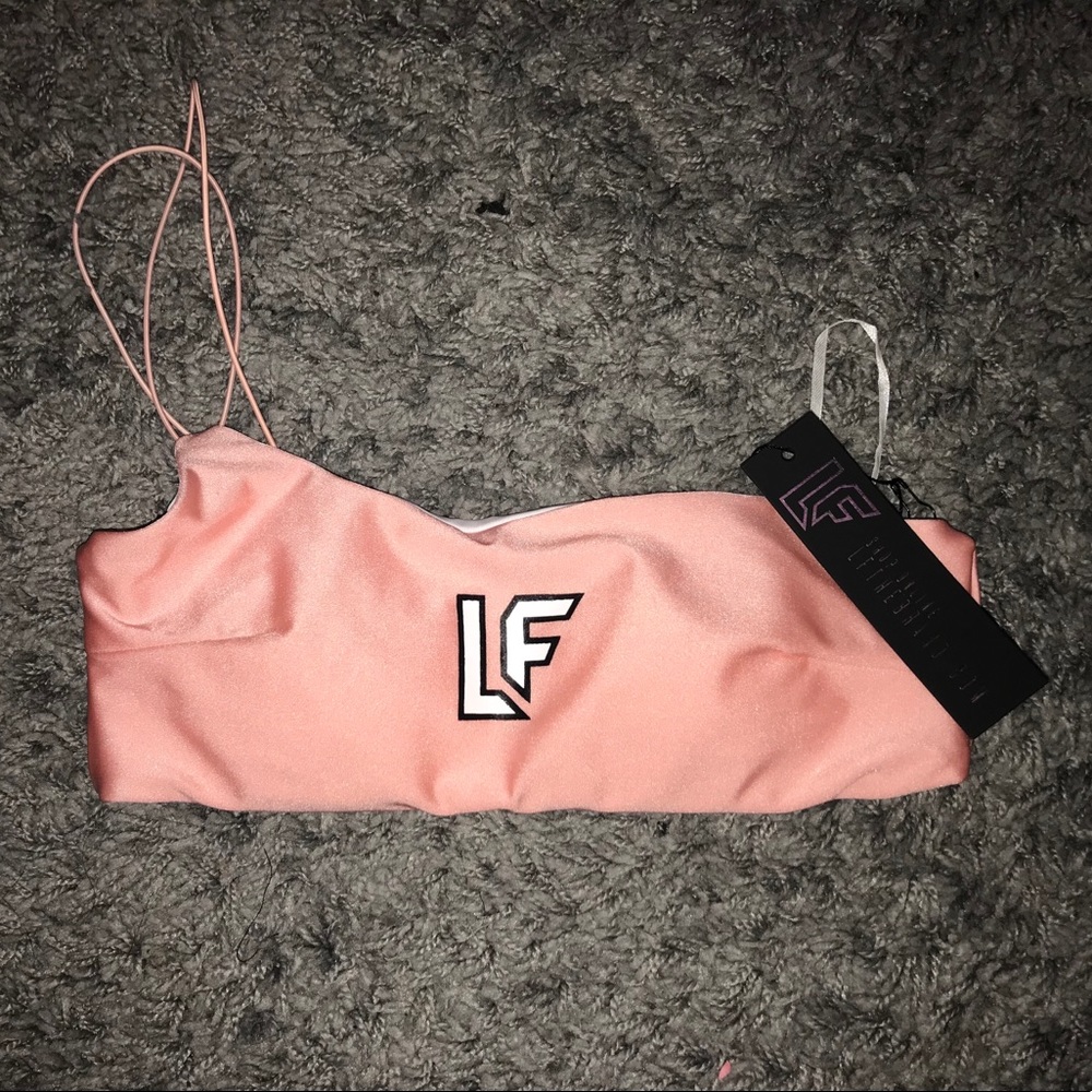 Pink One Strap Bralette NEW